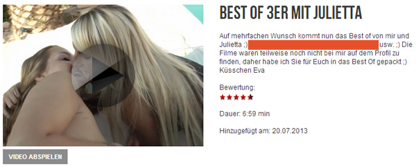 Best of 3er mit Julietta