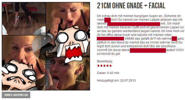 21CM OHNE GNADE + FACIAL