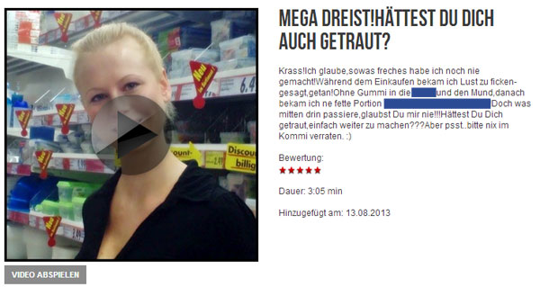 MEGA DREIST!Hättest Du Dich auch getraut?