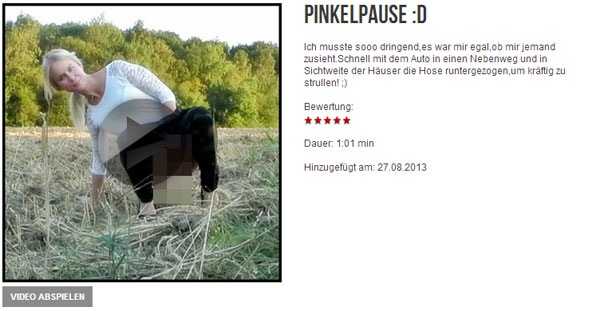 Pinkelpause :D