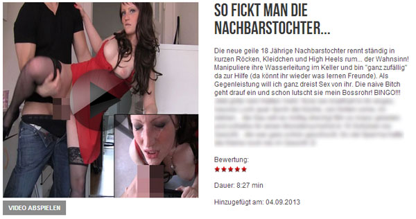 So fickt man die Nachbarstochter...