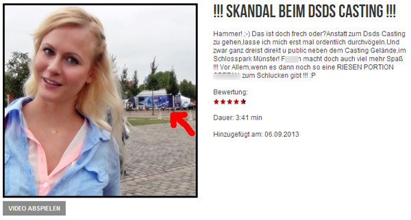 Blonde Hexe: !!! SKANDAL BEIM DSDS CASTING !!!