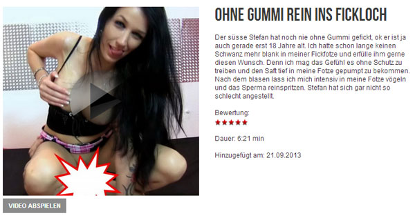 MeliDeluxe: Ohne Gummi rein ins Fickloch