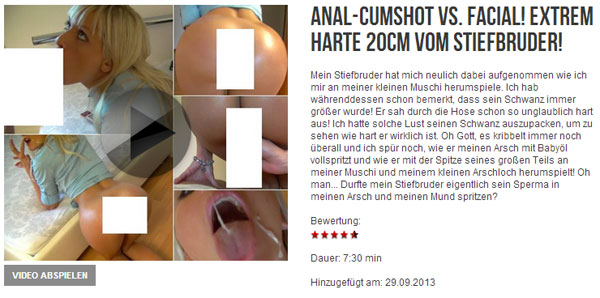 Schnuggie91: ANAL-CUMSHOT vs. FACIAL! Extrem harte 20cm vom Stiefbruder!
