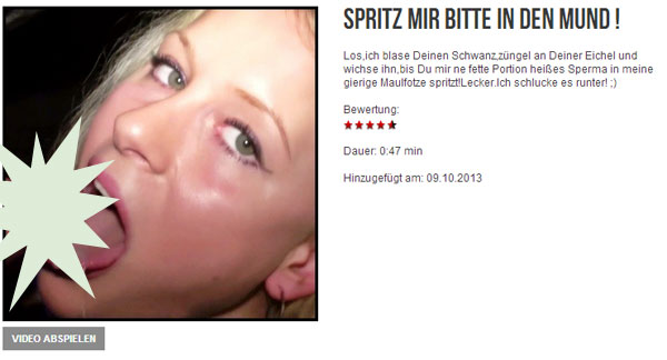 BlondeHexe: SPRITZ MIR BITTE IN DEN MUND !