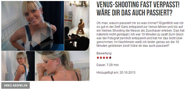 schnuggie91: Venus-Shooting fast verpasst! Wäre dir das auch passiert?