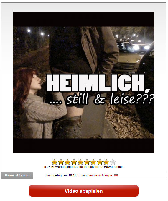 devoteschlampe: Heimlich, still & leise?